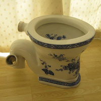 John Lennon's toilet