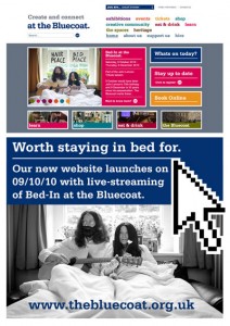 Bluecoat bed in
