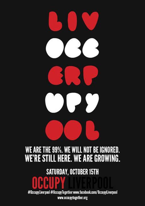 Occupy Liverpool Poster
