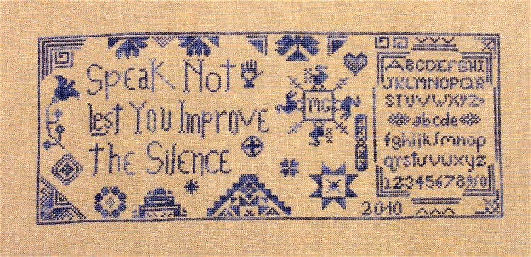mary quaker silence finish