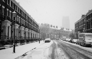 Wintery Liverpool