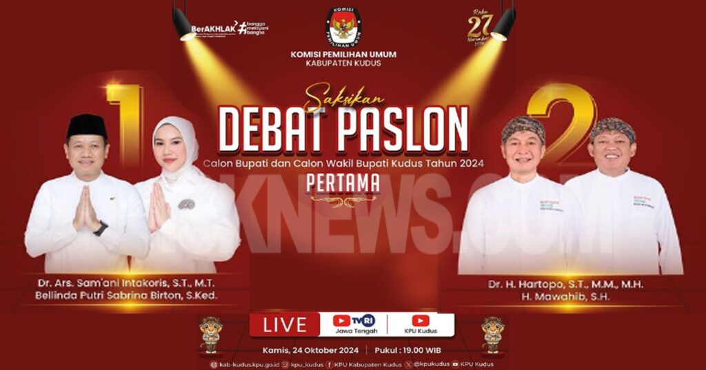 Kericuhan Warnai Debat Pilkada Kudus: Lemparan Botol Lukai Pendukung Paslon!-sevenstreets.com